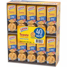 Lance Toasty Peanut Butter Crackers 40ct Box 