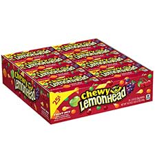 Lemonhead Chewy Fruit Mix 24ct Box 