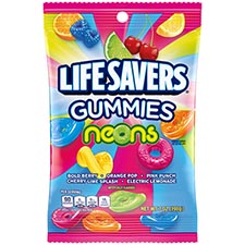 Life Savers Gummies Neons 7oz Bag 