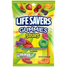 Life Savers Gummies Sours 7oz Bag 