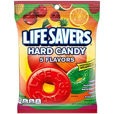 Life Savers Hard Candy 5 Flavors 6.25oz Bag 