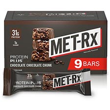 MET Rx Protein Plus Chocolate Chocolate Chunk 9ct Box 