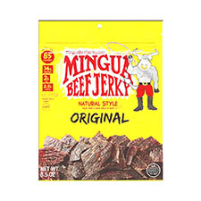 Mingua Mild Jerky 3.5oz Bag 