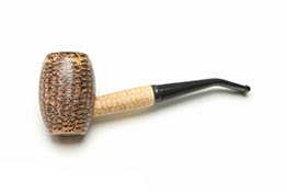 Missouri Meerschaum Corn Cob Pipe Country Gentleman Bent 