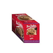 Mrs Fields Oatmeal Raisin Nut Cookies 12ct Box 