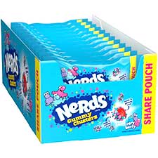 Wonka Nerds Gummy Clusters Very Berry King 12ct 