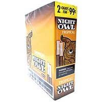 Night Owl Tropical Pipe Tobacco Cigars 30ct 