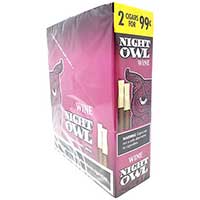 Night Owl Wine Pipe Tobacco Cigars 30ct 