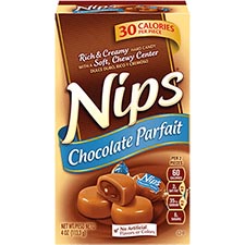 Nips Chocolate Parfait Hard Candy 4oz Box 