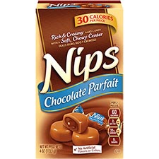 Brachs Nips Chocolate Parfait Hard Candy 4oz Box 