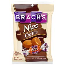 Brachs Nips Coffee Hard Candy 3.25oz Bag 