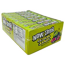 Now and Later Extreme Sour 24ct Box 