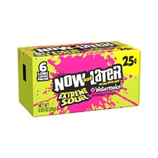 Now and Later Extreme Sour Watermelon 24ct Box 