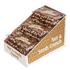 Nutty Crunchers Almond 3oz Bars 24ct Box 