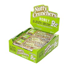 Nutty Crunchers Honey 1.7oz Bars 12ct Box 