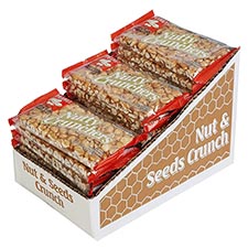 Nutty Crunchers Peanut 2.75oz Bars 24ct Box 