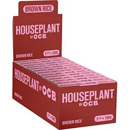 OCB Houseplant Brown Rice 1.25 with Tips 