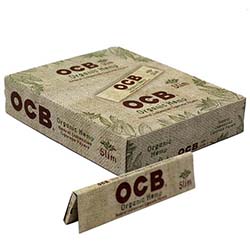 OCB Organic Hemp Slim Rolling Papers 24ct 