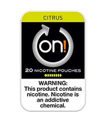 ON Nicotine Pouches Citrus 4mg 5ct 