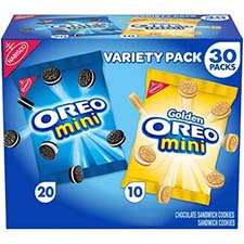 Oreo Mini Mix Sandwich Cookies Variety Pack 30 ct 
