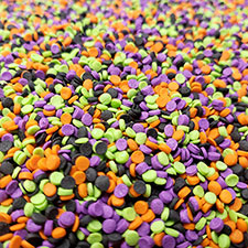 Candy Retailer Halloween Mini Confetti Cupcake Sprinkles 4oz 