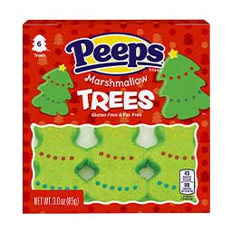 Peeps Marshmallow Trees 3oz 6ct 