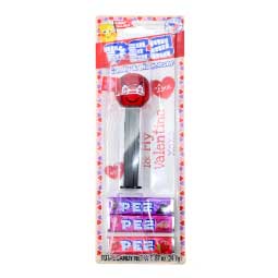 Pez Valentines Devilish Dispenser with Candy Rolls 