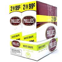 Phillies Cigarillos White Grape 30ct 