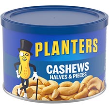 Planters Cashews Halves and Pieces 14oz Can 