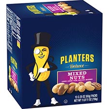 Planters Deluxe Mixed Nuts 12ct Box 