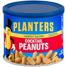 Planters Lightly Salted Cocktail Peanuts 12oz Can 