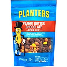 Planters Trail Mix Peanut Butter and Chocolate 6oz Bag 
