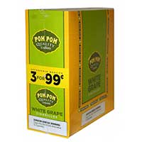 Pom Pom Cigarillos White Grape 15ct 