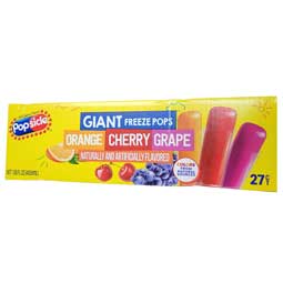 Popsicle Giant Freeze Pops 27ct Box 