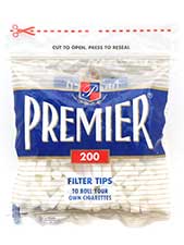 Premier Filter Tips 200ct Bag 