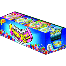 Push Pop Gummy Roll 8ct Box 