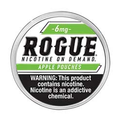 Rogue Nicotine Pouches Apple 6mg 5ct 