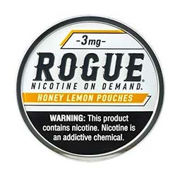 Rogue Nicotine Pouches Honey Lemon 3mg 5ct 