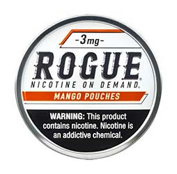 Rogue Nicotine Pouches Mango 3mg 5ct 