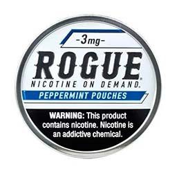 Rogue Nicotine Pouches Peppermint 3mg 5ct 