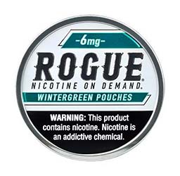 Rogue Nicotine Pouches Wintergreen 6mg 5ct 