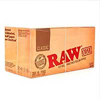 RAW Classic Cones 1.25 32ct Box 