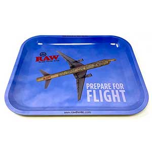 Raw Prepare For Flight Rolling Tray 