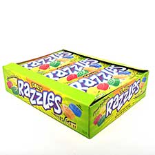 Razzles Sour Candy 24ct Box 