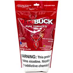 Red Buck Pipe Tobacco Regular 8oz Bag 