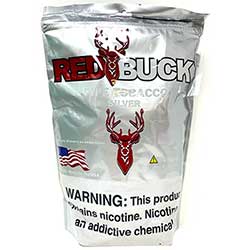 Red Buck Pipe Tobacco Silver 16oz Bag 