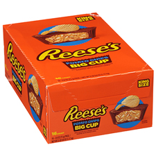 Reeses Big Cup Potato Chip King 16ct Box 