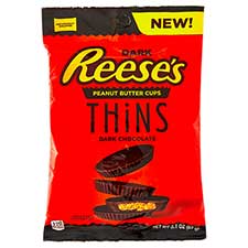 Reeses Dark Thins 3.1oz Bag 