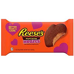 Reeses Milk Chocolate Peanut Butter Hearts 1lb 