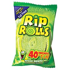 Rip Rolls Green Apple 1.4oz 24ct Box 